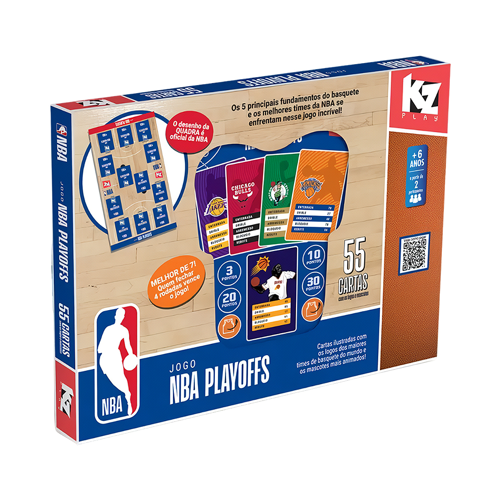 Jogo de Mesa Elka KZ Play Nba Playoffs 1255