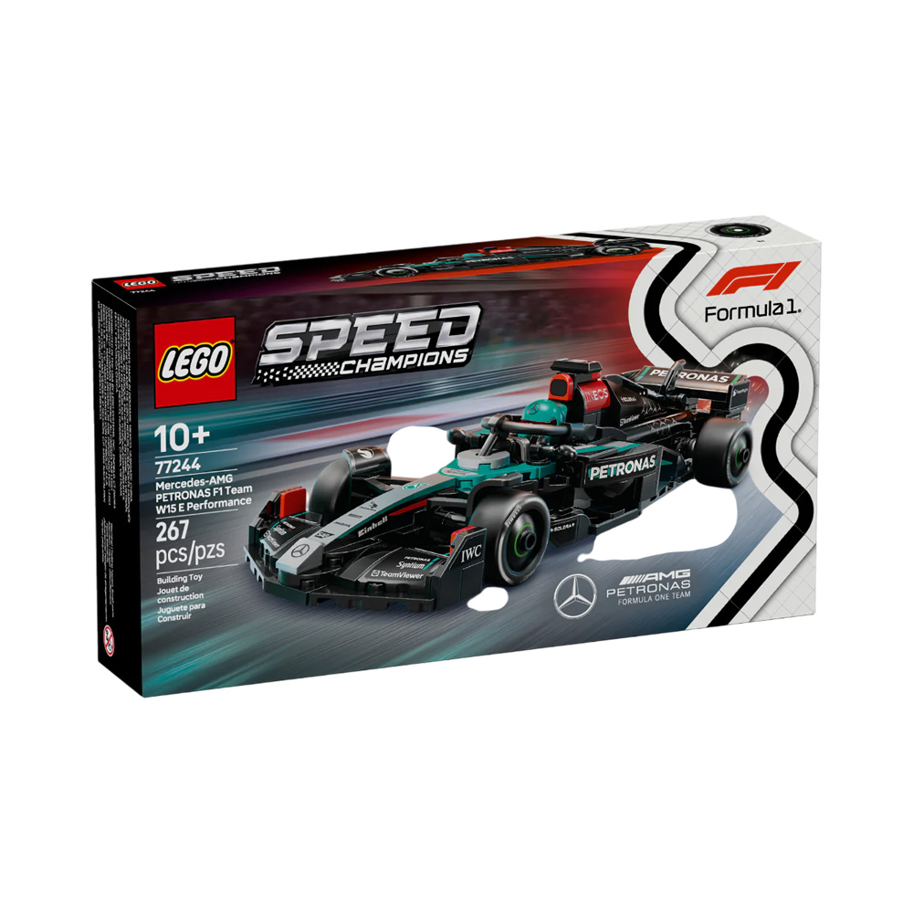 Juguete de Construcción Lego Speed Champions Mercedes Amg Petronas F1 Team W15 e Perfomance 77244 267 Piezas