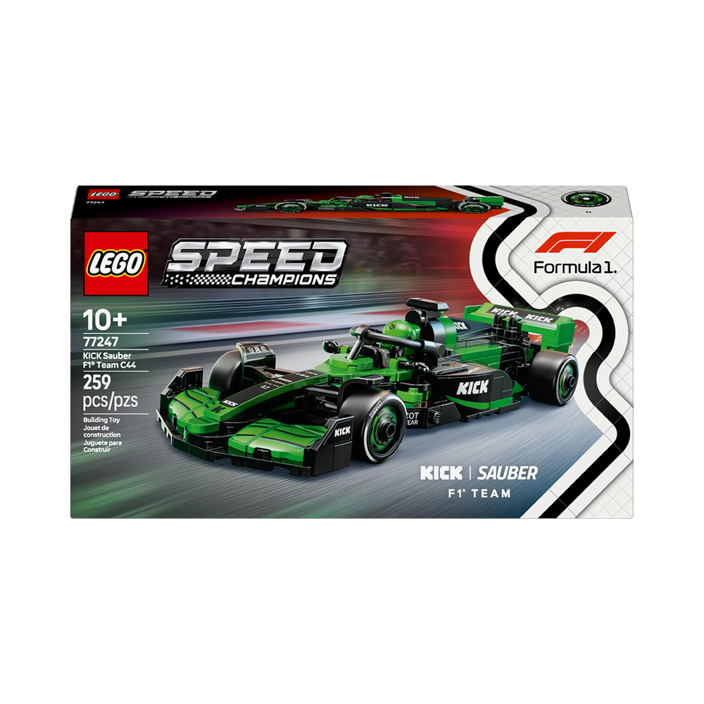 Brinquedo de Construção Lego Speed Champions Kick Sauber F1 Team C44 77247 259 Peças