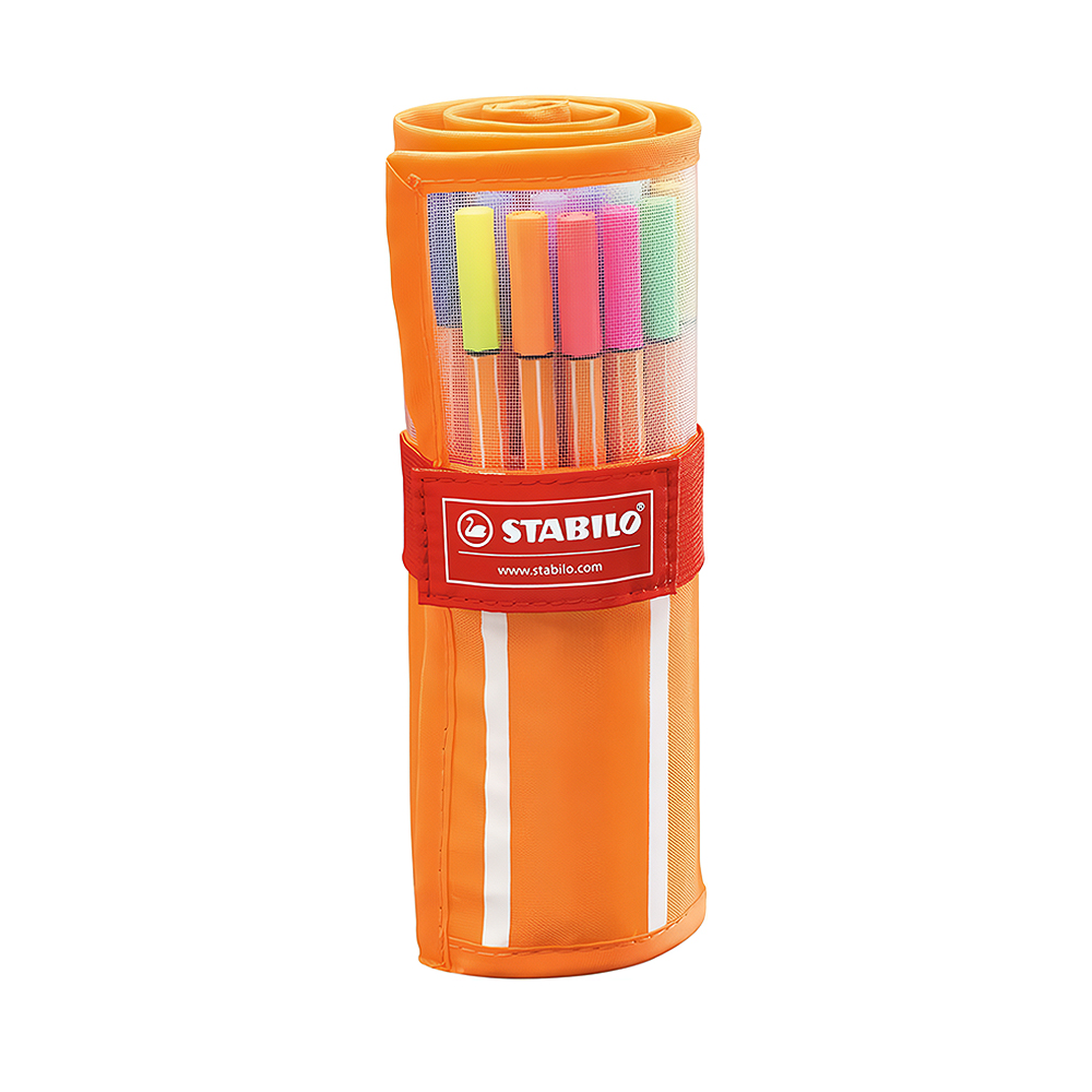 Caneta Marcadora Stabilo Fineliner Point 88 8830-2 0.4MM 30 Unidades