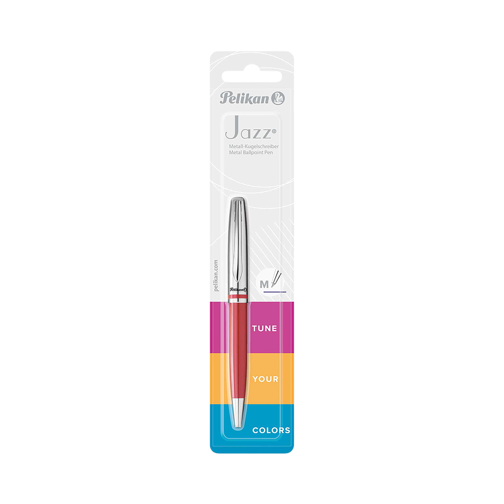 Caneta Esferográfica Pelikan Jazz Classic K35/B 807 111 Vermelha