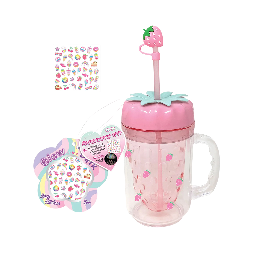 Copo Strawberry 400ML Hot Focus 408SB