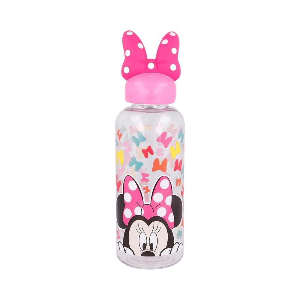 Garrafa 3D Stor 10112 Disney Minnie Mouse Transparente 560ML
