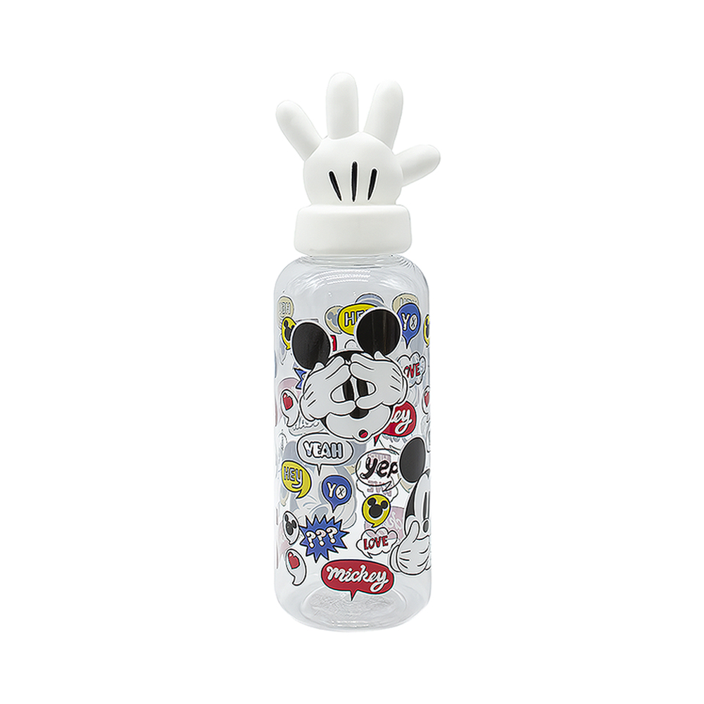 Garrafa 3D Stor 10108 Disney Mickey Mouse Transparente 560ML