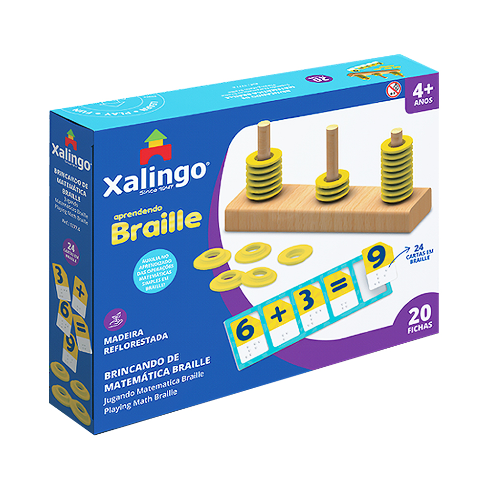 Jogo Xalingo Matemáticas Braille 1277.6