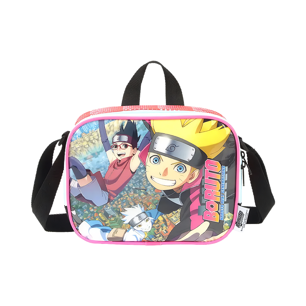 Lancheira UP4YOU Boruto Naruto Next Generations LA38113BR-VM Vermelho