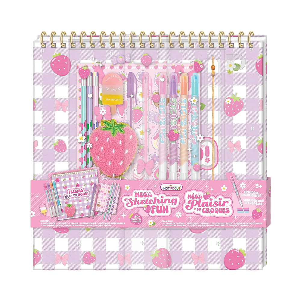 Caderno Mega Sketching Fun Hot Focus 267SB