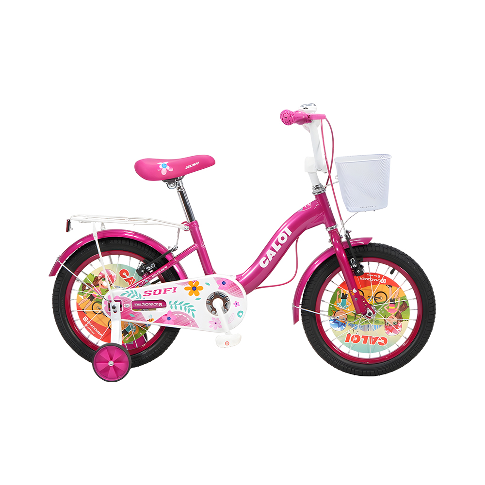 Bicicleta Caloi 4101738F Sofi 16 Fúcsia