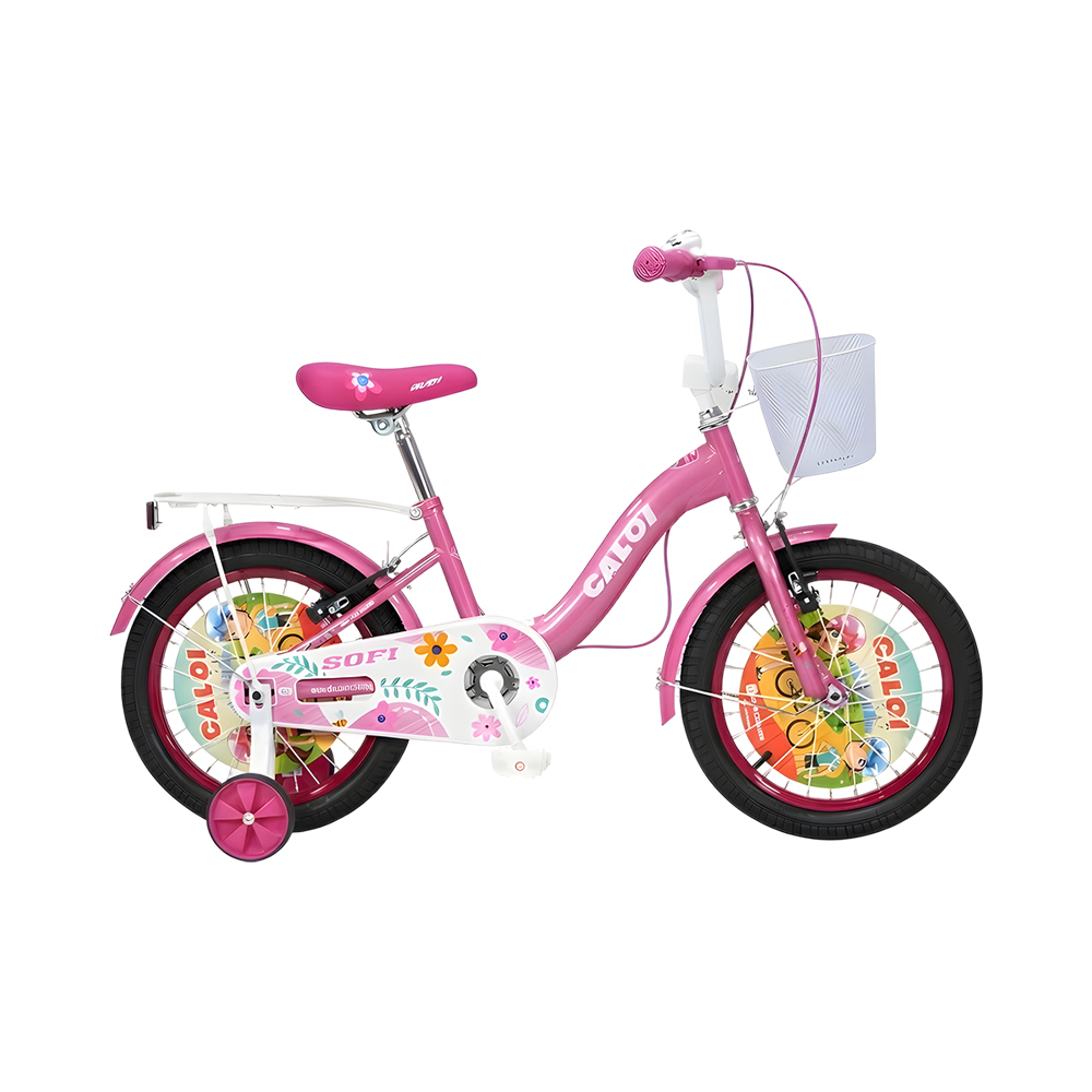 Bicicleta Caloi 4101738RO Sofi 16 Rosa