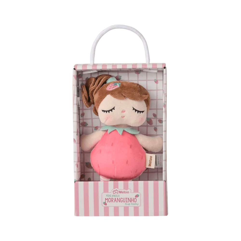 Boneca de Apego Metoo Angela Moranguinho Bup Baby 9331