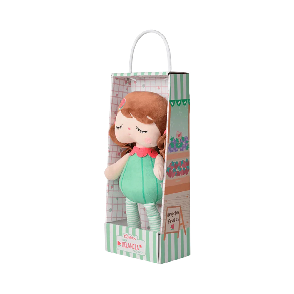 Boneca de Apego Metoo Angela Melancia Bup Baby 9348