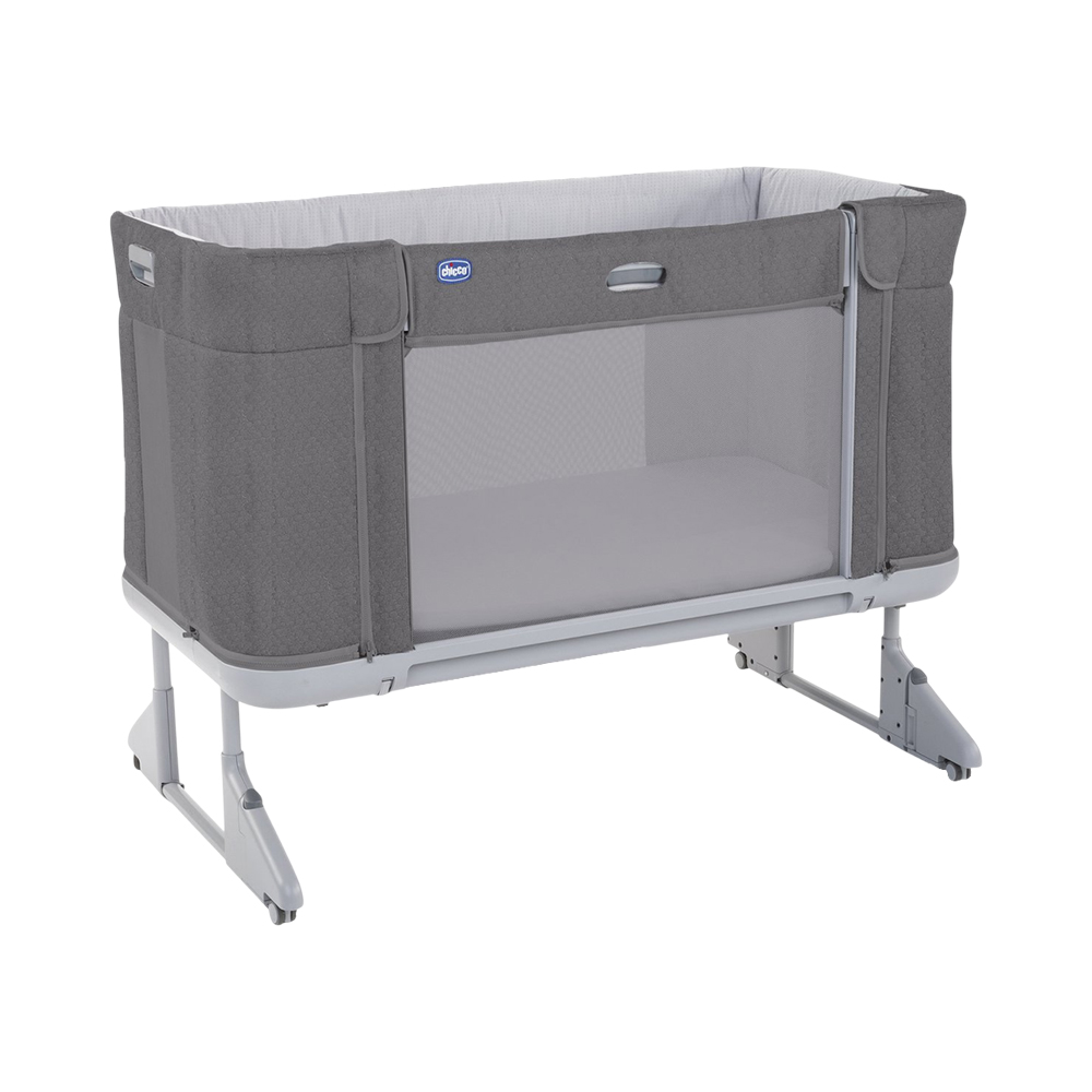 Berço com Cama Chicco 79650-77 NEXT2ME Forever Cinza