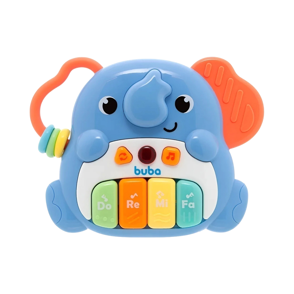 Brinquedo Elefante Musical com Atividades Buba 19703