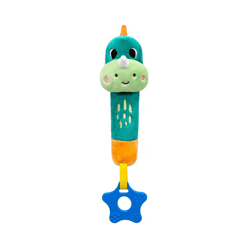 Pelúcia com Mordedor Buba 16125 Bubazoo Dino