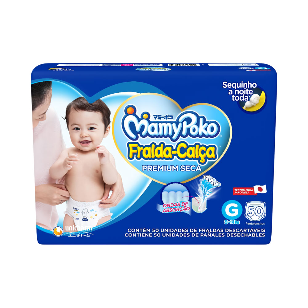 Pañal G/9-14KG 50 Unidades Mamypoko 0650