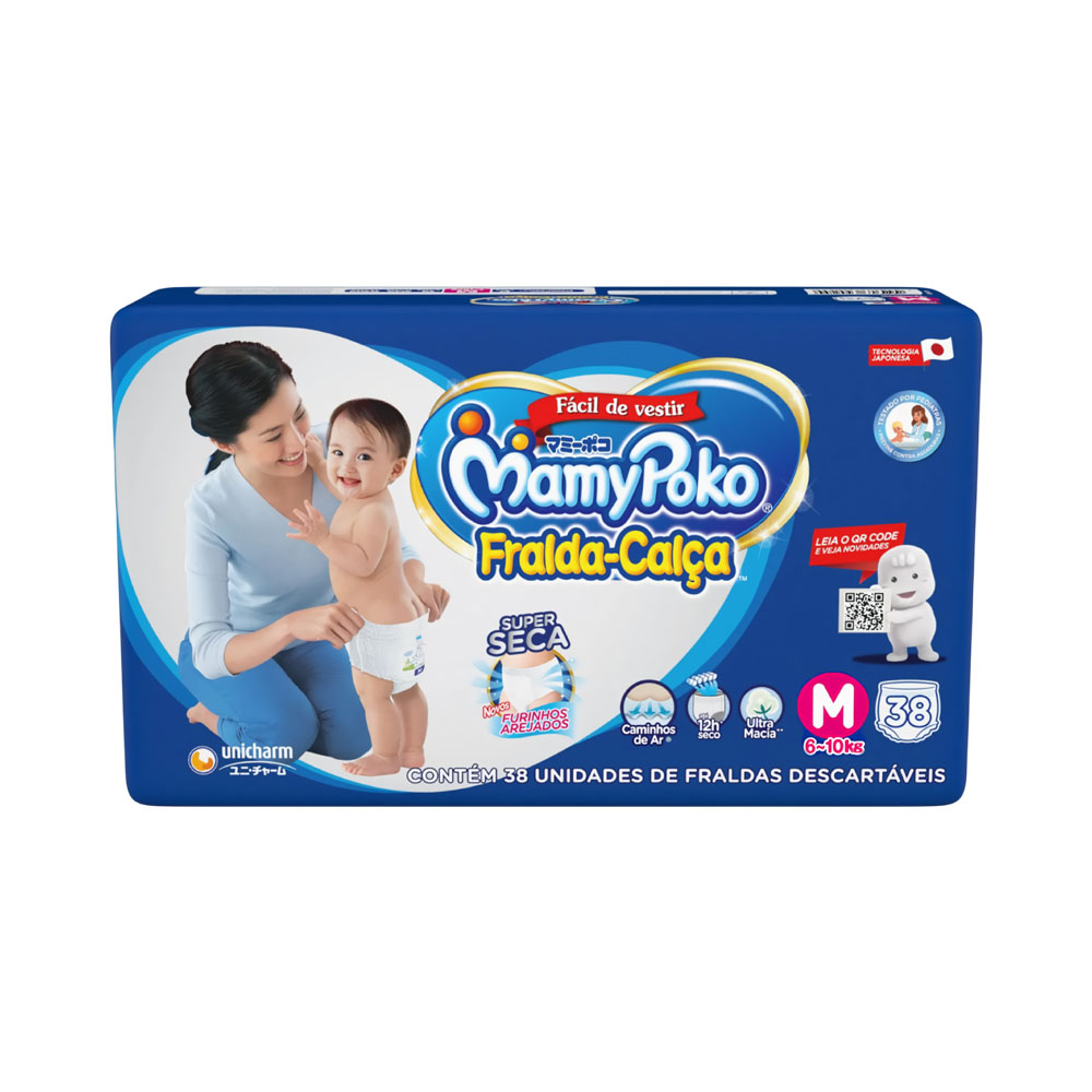 Pañal M/6-10KG 38 Unidades Mamypoko 90254