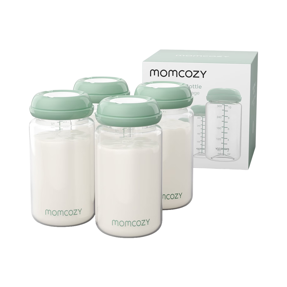 Garrafa para Armazenamento de Leite 325ML 4 Peças Momcozy X004H9