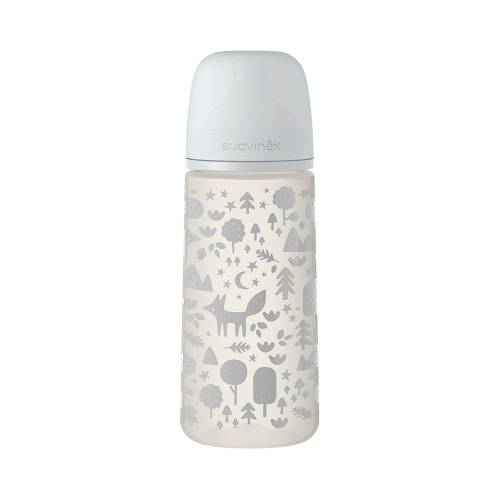 Biberón Gris 360ML +6M Suavinex 307089