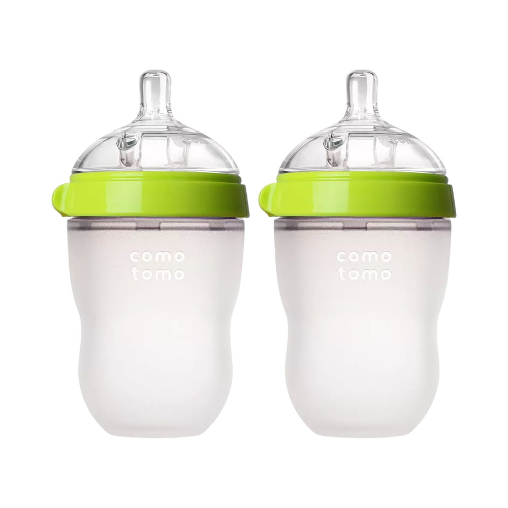 Biberão 2 Piezas Verde 250ML Comotomo 0036 3M+