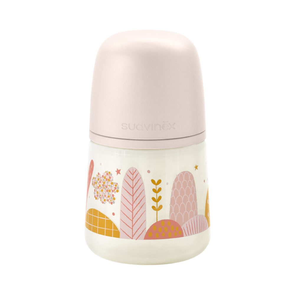 Biberón Rosa Anticólico +0M 150ML Suavinex 83782