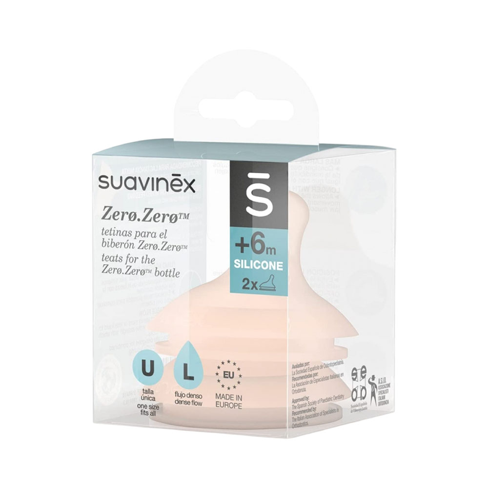 Tetina Zero Zero Soft 2 Piezas +6M Suavinex 87049