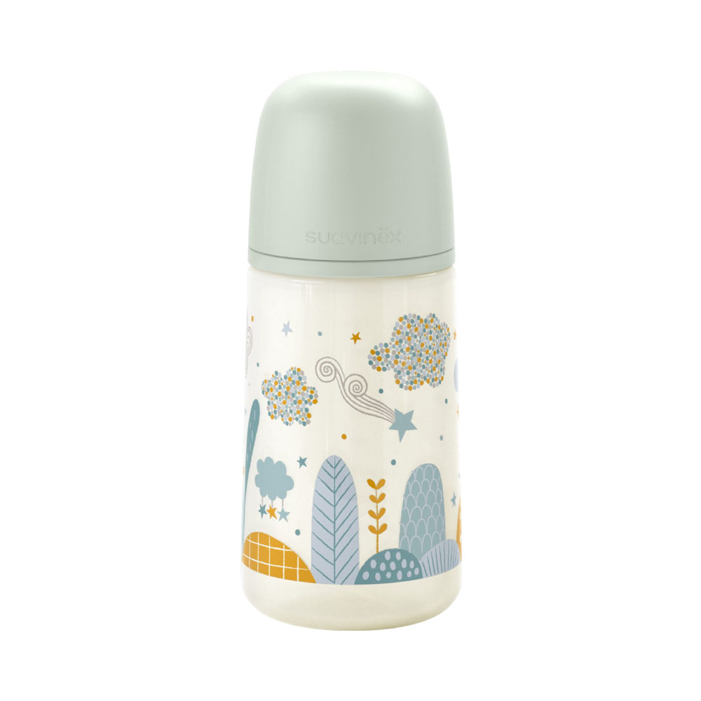 Biberón Verde Anticólico +3M 270ML Suavinex 83744