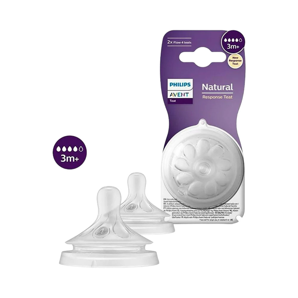 Set 2 Bico Mamadeira 3M+ Avent CSY964/02