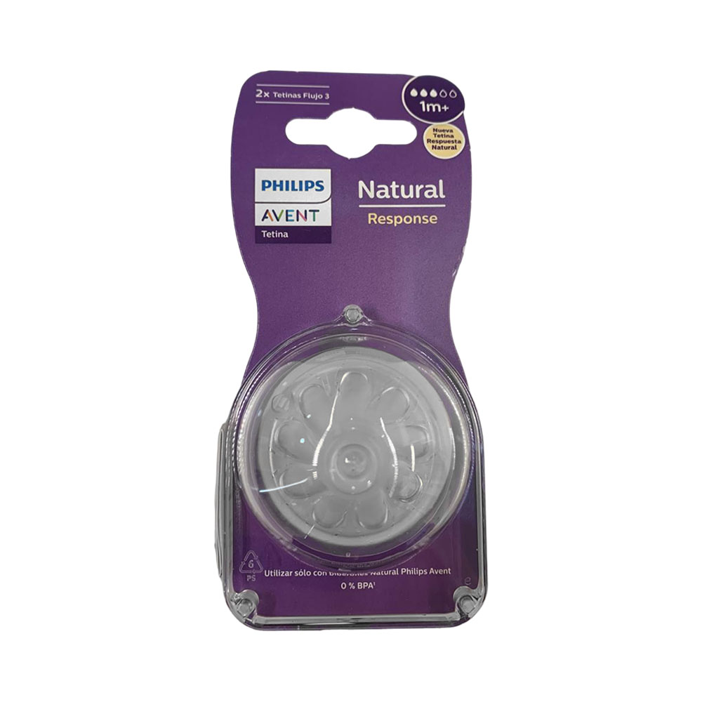 Set 2 Bico Mamadeira 1M+ Avent SCY963/02