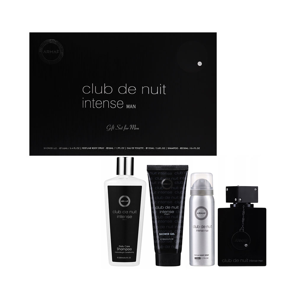 Kit Perfume Armaf Club de Nuit Intense Man Eau de Toilette 4 Piezas