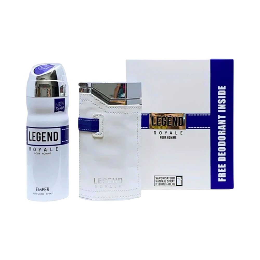 Kit Perfume Emper Legend Royale Edt 2 Peças