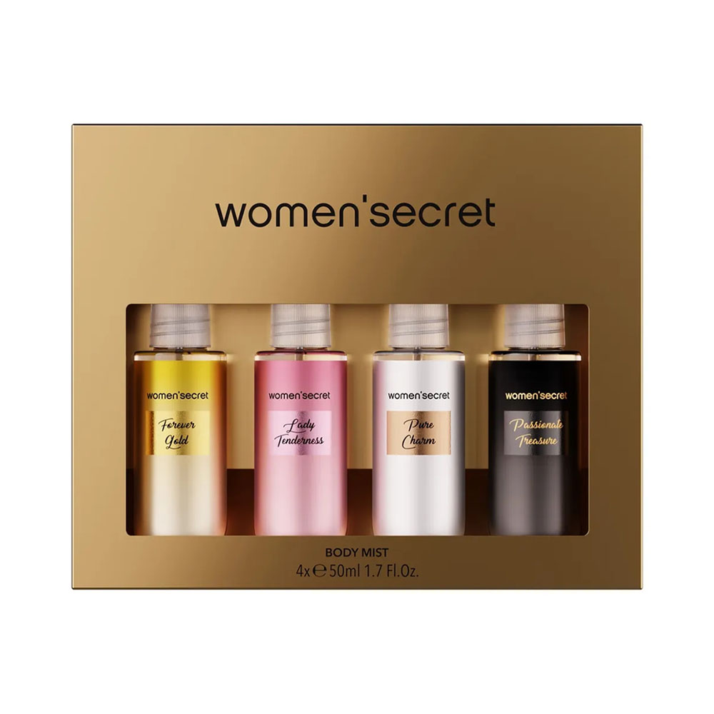 Kit Body Mist Women Secret 50ML 4 Piezas