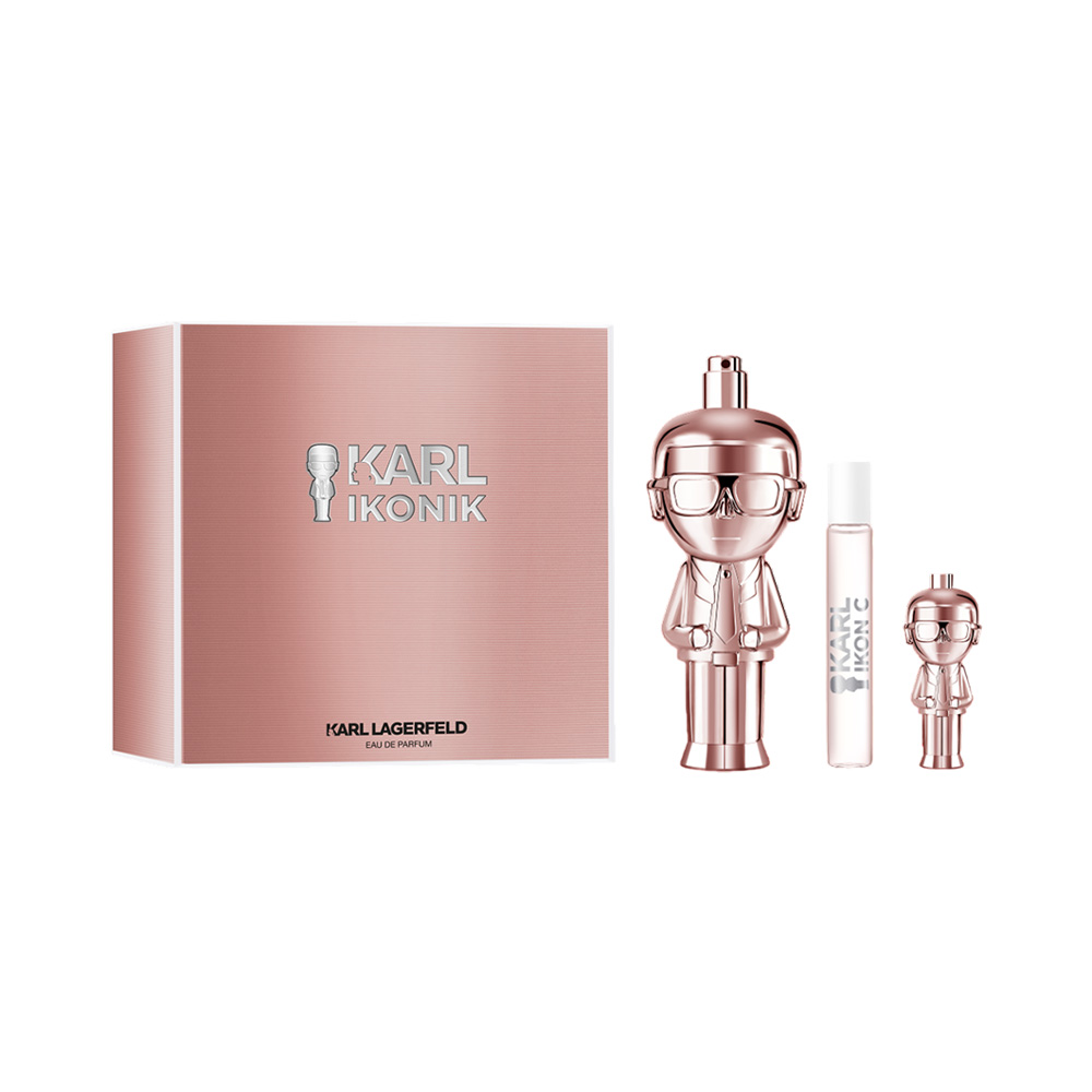 Kit Perfume Karl Lagerfeld Ikonik Women Eau de Parfum 3 Peças