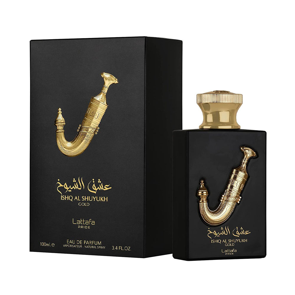 Perfume Lattafa Ishq Shuyukh Gold Eau de Parfum 100ML
