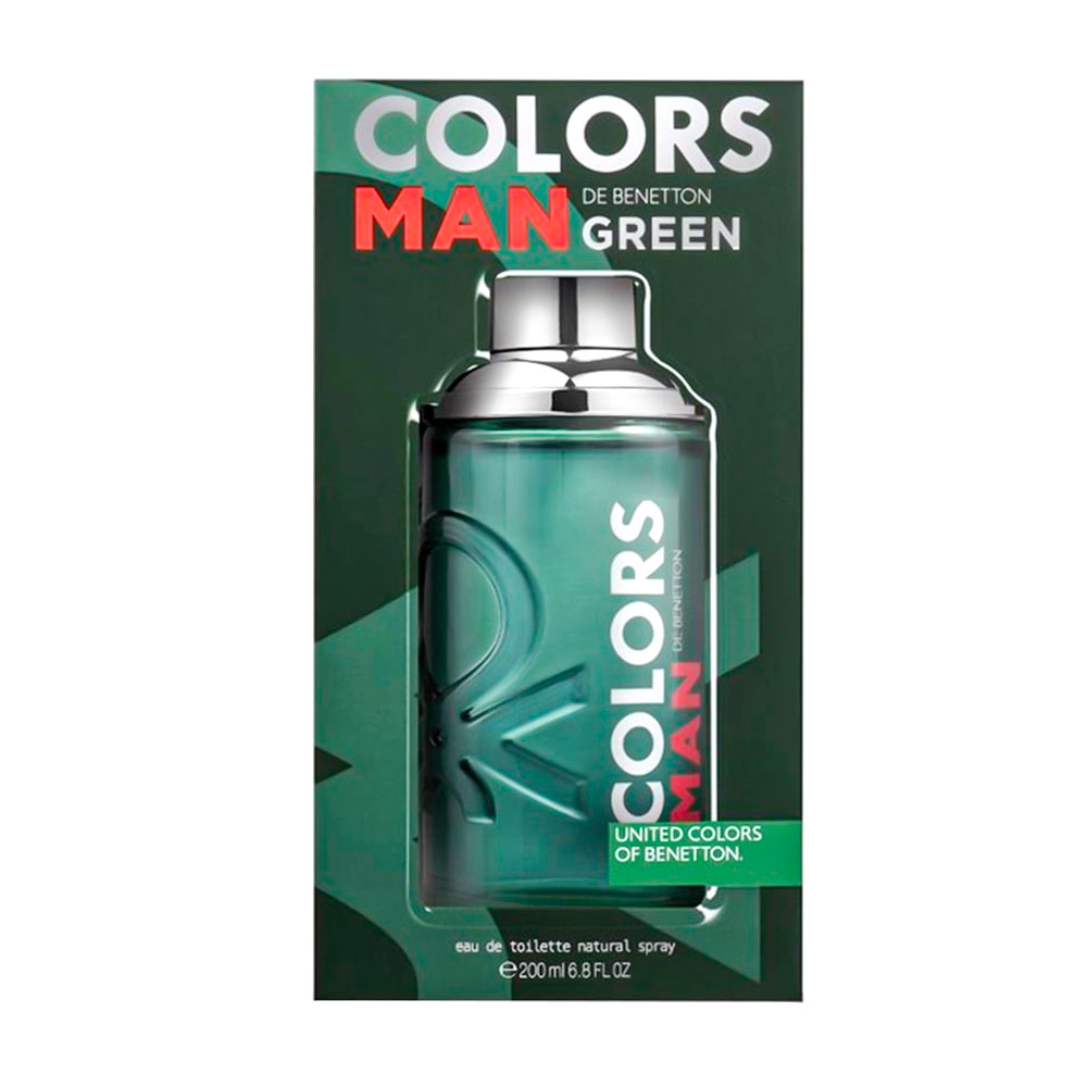 Benetton-Colors Man Green Edt.Spr 200ml