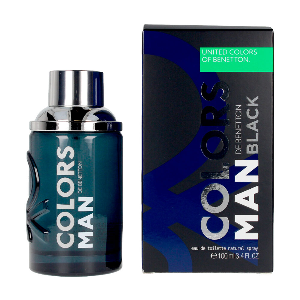 Benetton-Colors Man Black Edt Spr.100ml