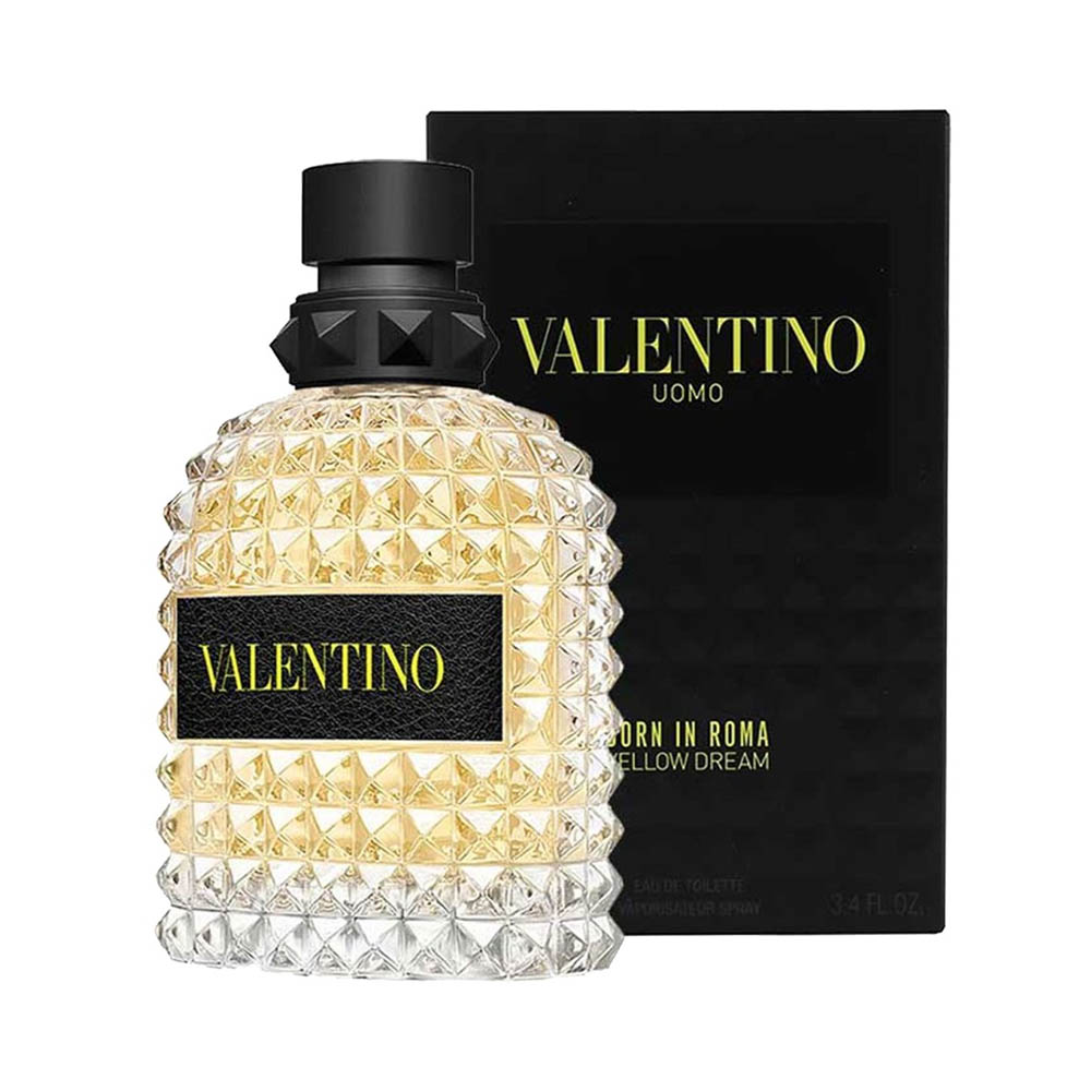 Perfume Valentino Uomo Born In Roma Yellow Eau de Toilette 100ml