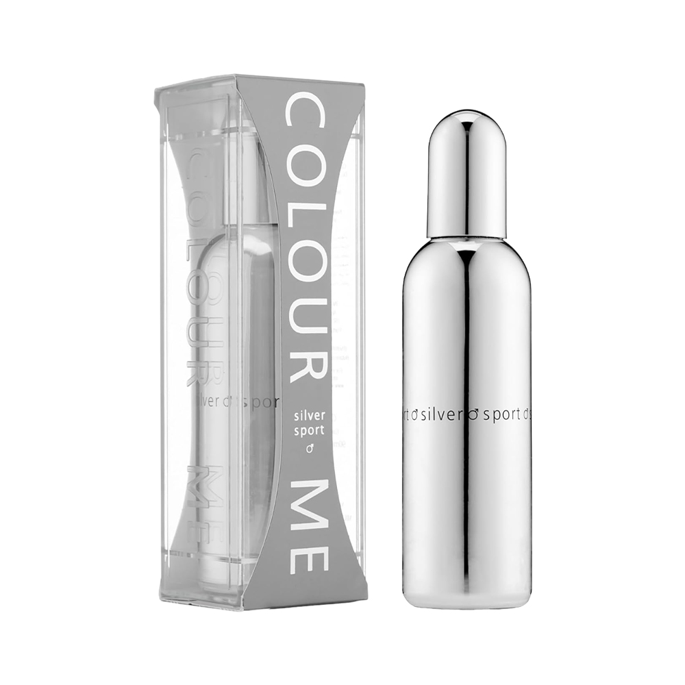 Perfume Colour ME Silver Sport Men Edp 90ML