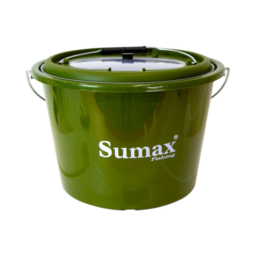 Balde para Iscas Vivas Sumax Fihsing SU-2113 40CM 10L Verde