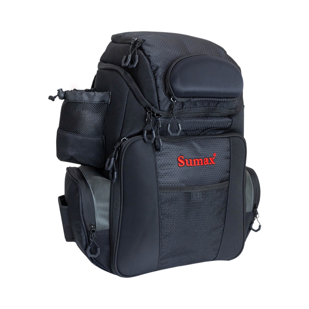Mochila de Pesca Sumax SM-2605-N Preto