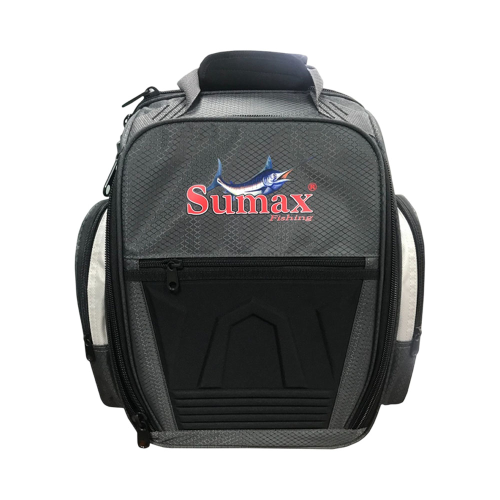 Mochila de Pesca Sumax SM-1203 34CM 23L Cinza