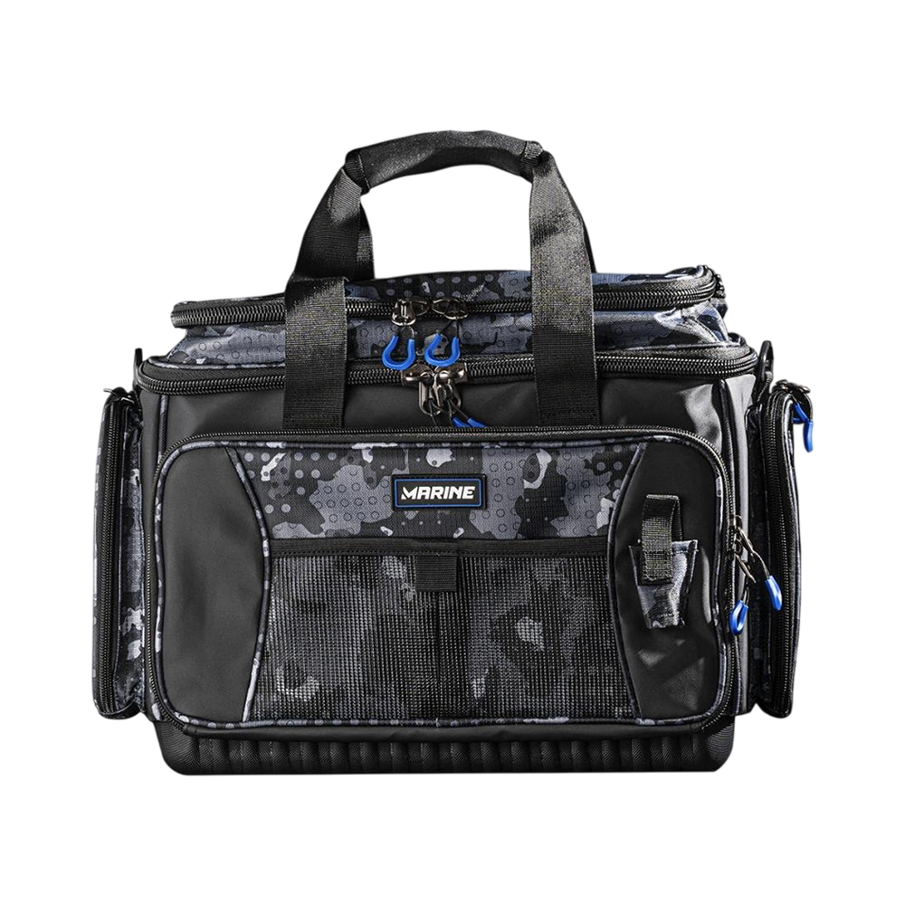 Bolsa de Pesca Marine M-BP25C 25L + 5 Cajas de Señuelo