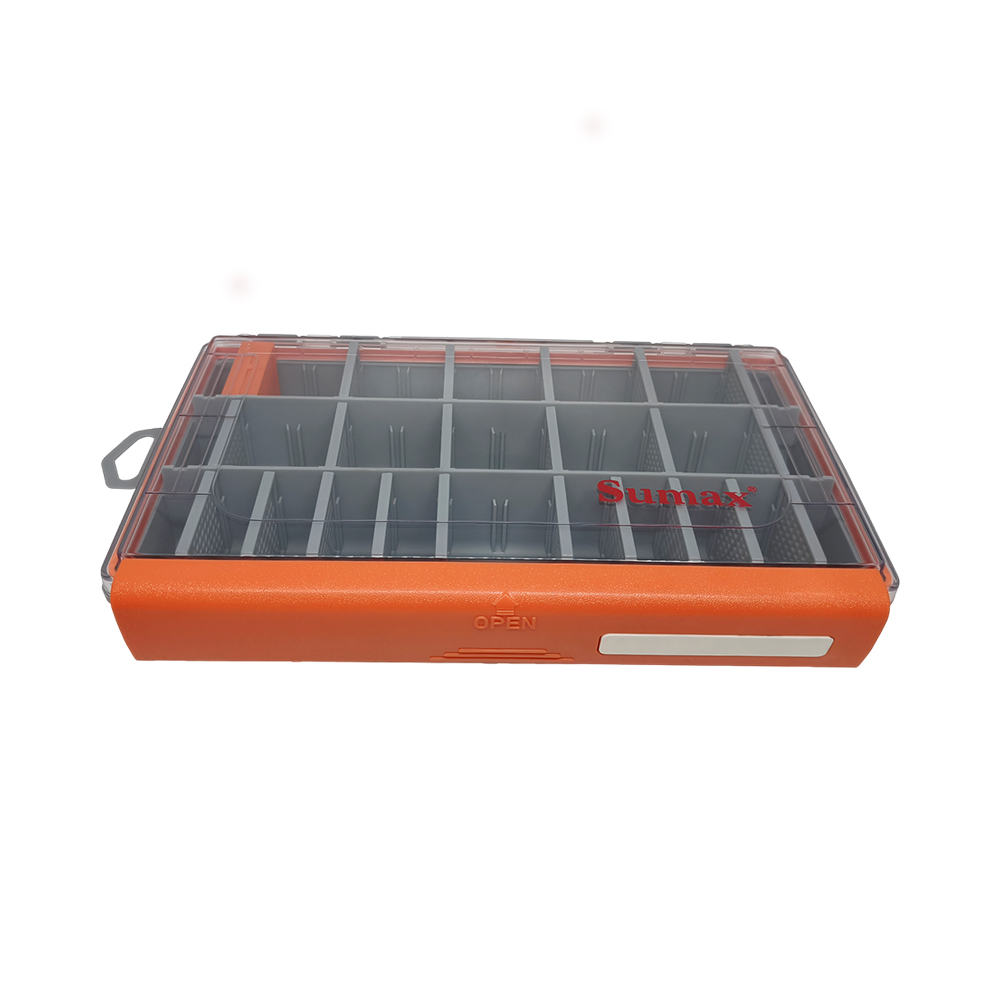 Caixa de Accesórios de Pesca Sumax LB-2510-NA Laranja