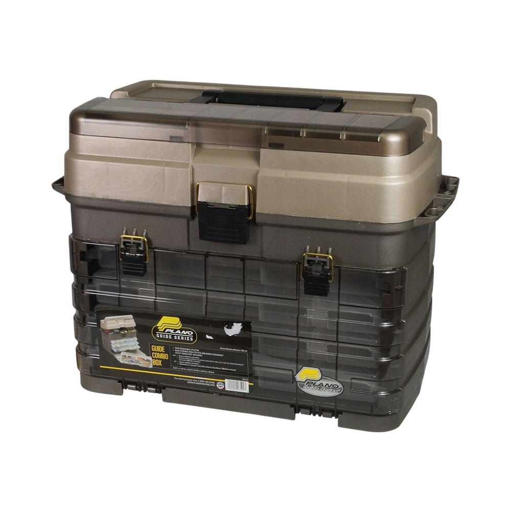 Caixa de Pesca Plano Guide Series 7592-01 Marrom/bege