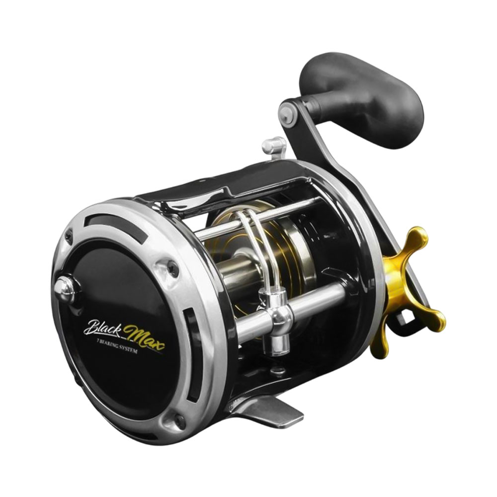 Carretilha Marine Black MAX 20 Dereita 7 Rolamentos