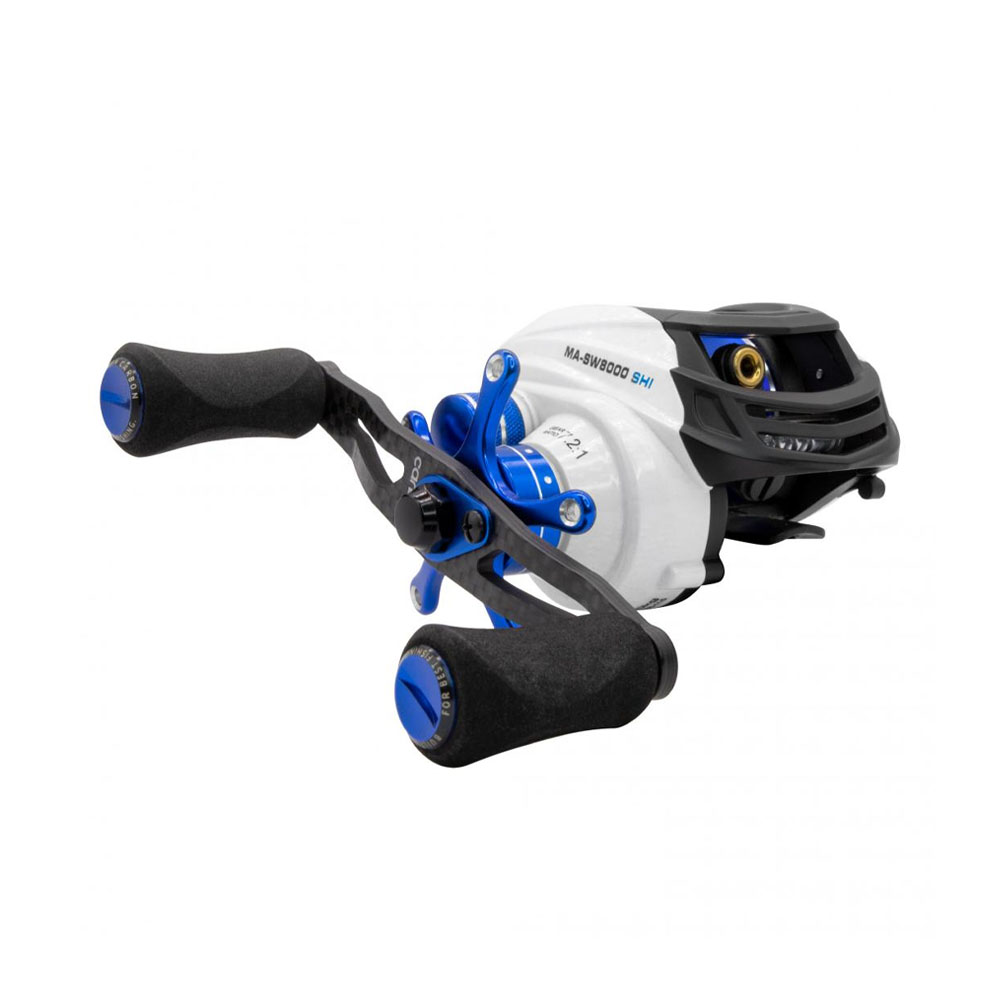Carretilha Maruri Malibu Carbon 8000 Esquerda