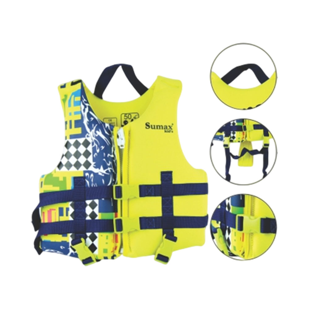 Colete Salva-vidas Sumax Infantil Nps-km M Amarelo