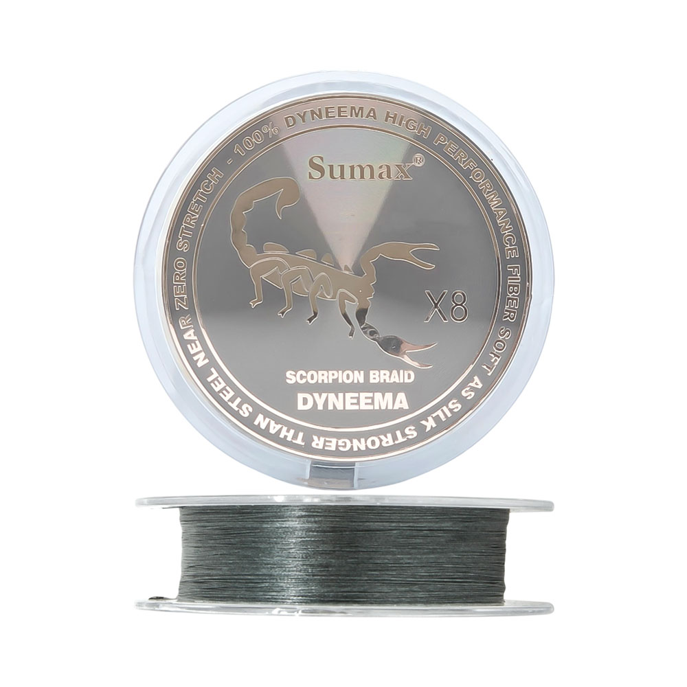 Linha de Pesca Sumax Scorpion Dyneema X8 31,7KG 0,40MM 150M Gray