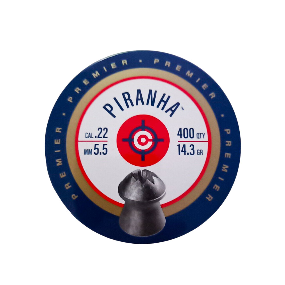 Munição Crossman LPPH2 Piranha 5.5MM 400 Peças