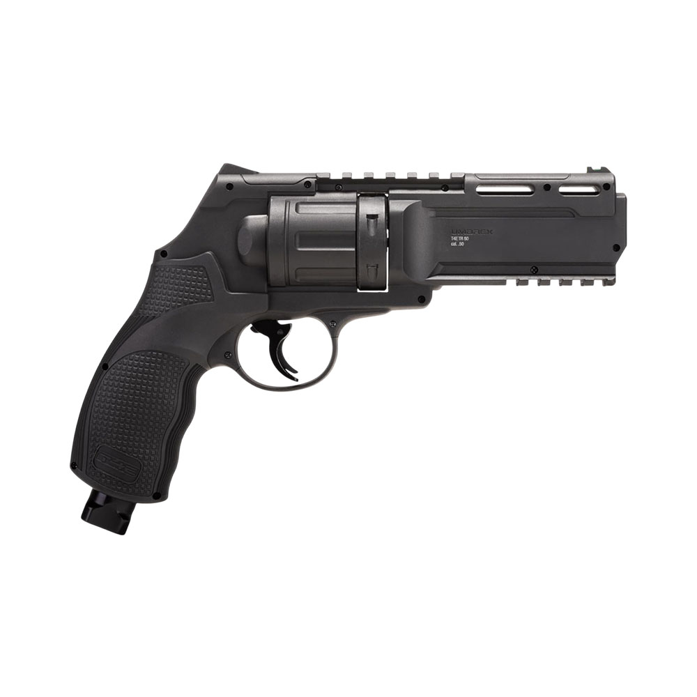 Pistola Traumática Umarex Revólver T4E TP50 GEN2 .50 Cal Preto