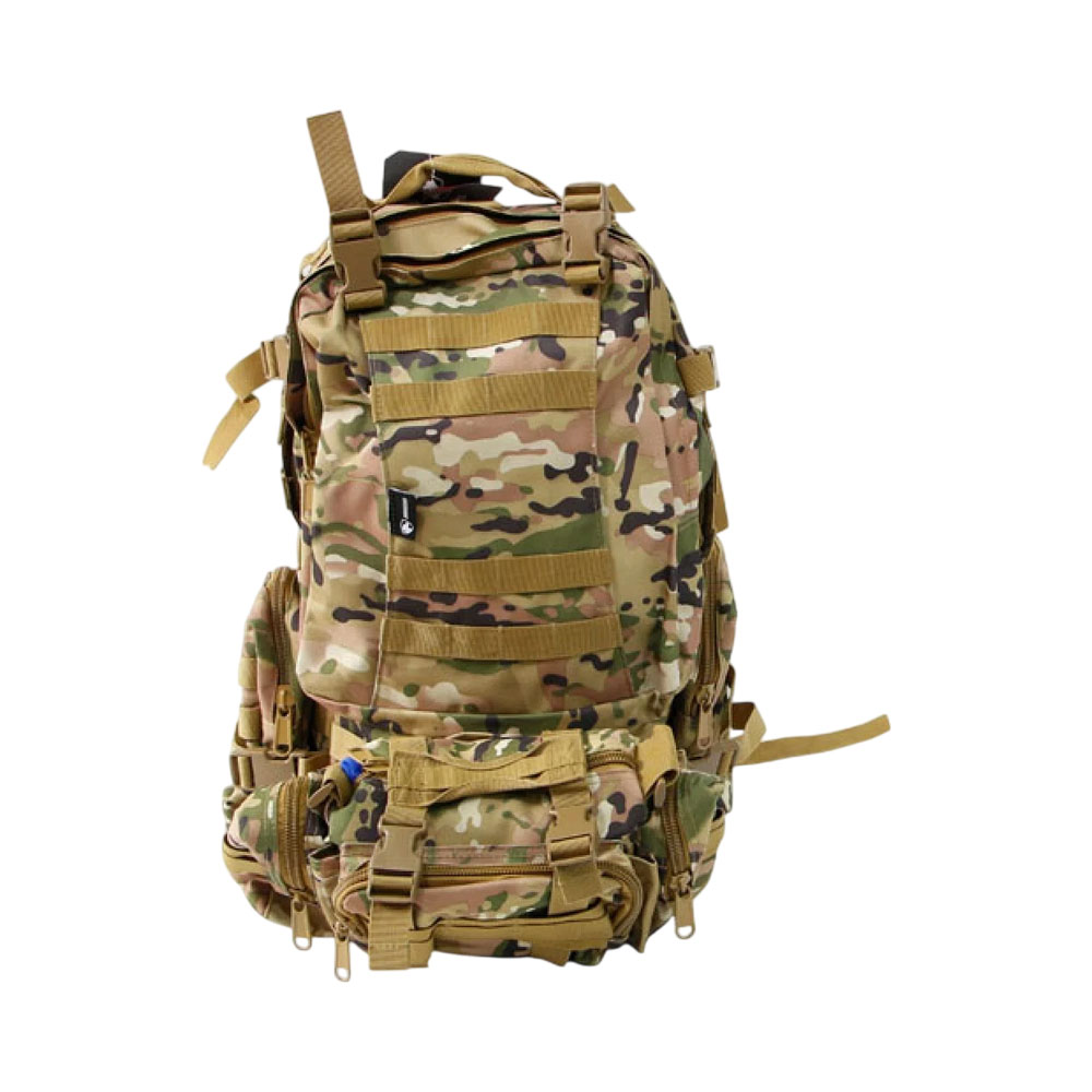 Mochila Doberman BL012CP 55L Camuflagem Multiterreno